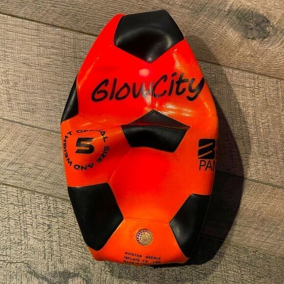 New! Glow City, LED, Glow-In-The-Dark, Size 7, Light-Up Basketball. - Picture 3 of 8